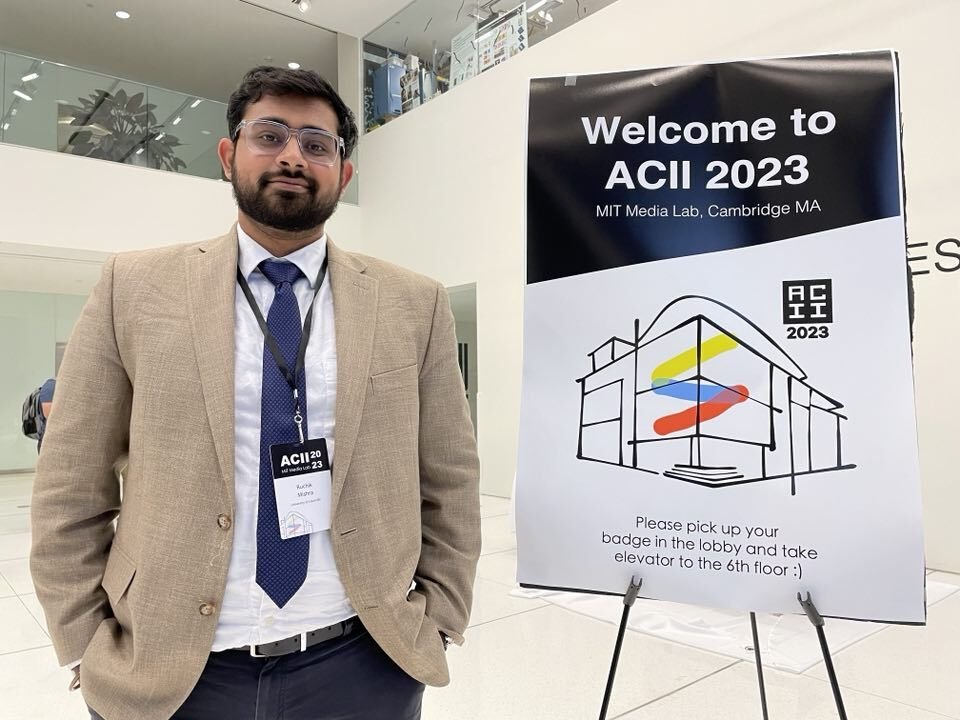 Paper presentation at ACII Workshops and Demos (ACIIW), International Conference on Affective Computing and Intelligent Interaction, MIT Media Lab, 2023
