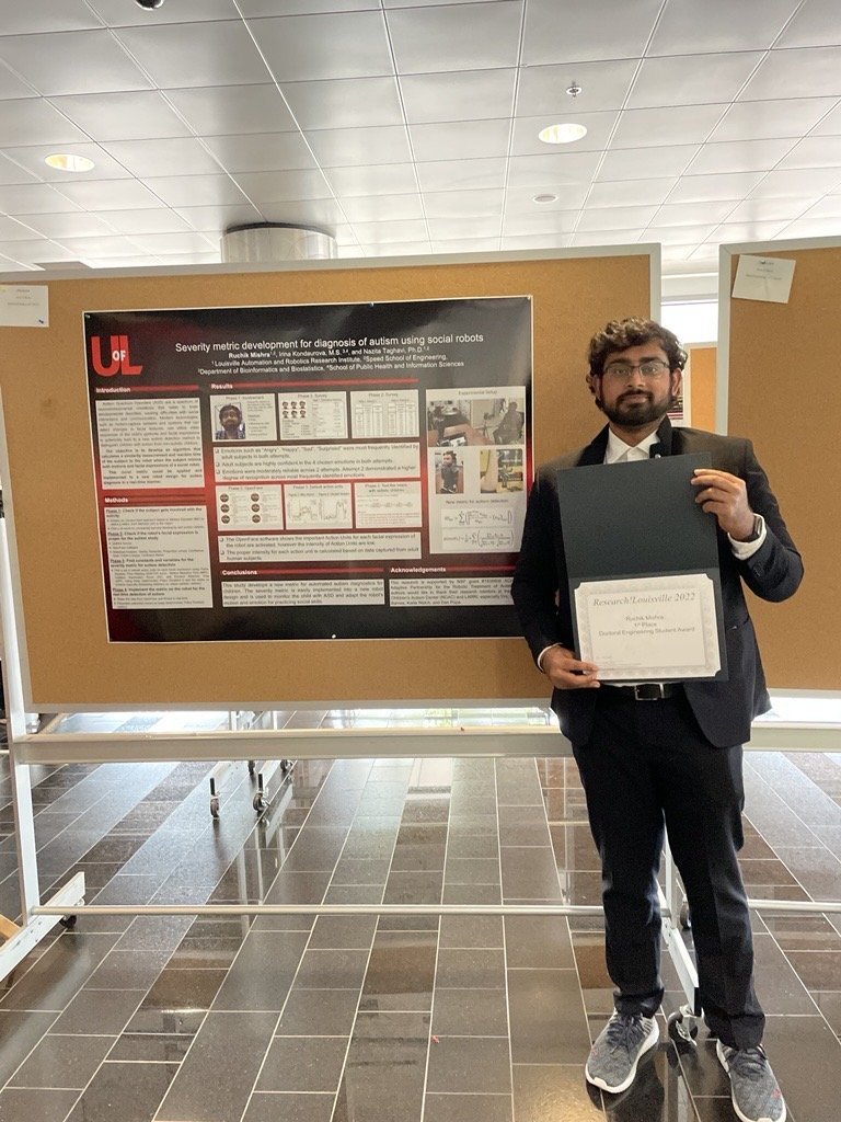 Poster at Research!Louisville, University of Louisville, 2022